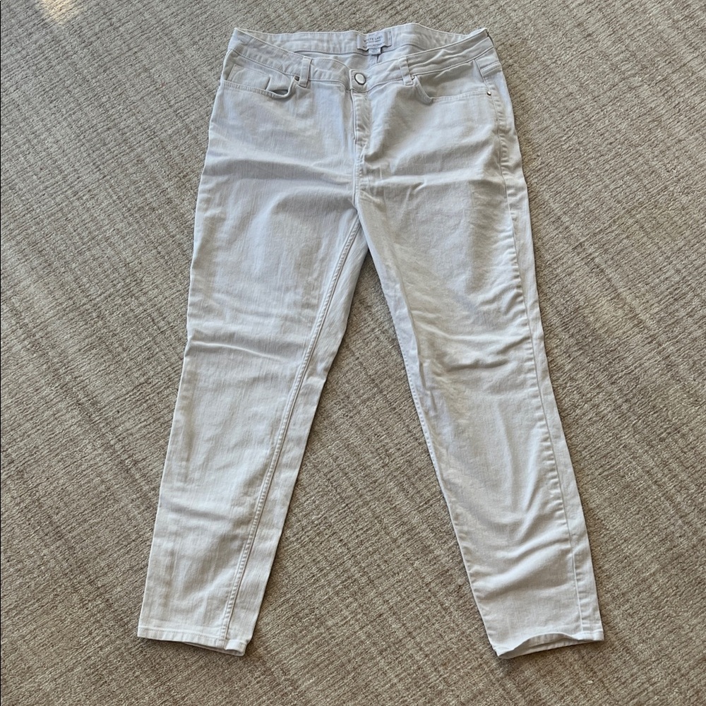 White Jeans by The White Store.  Size 34.